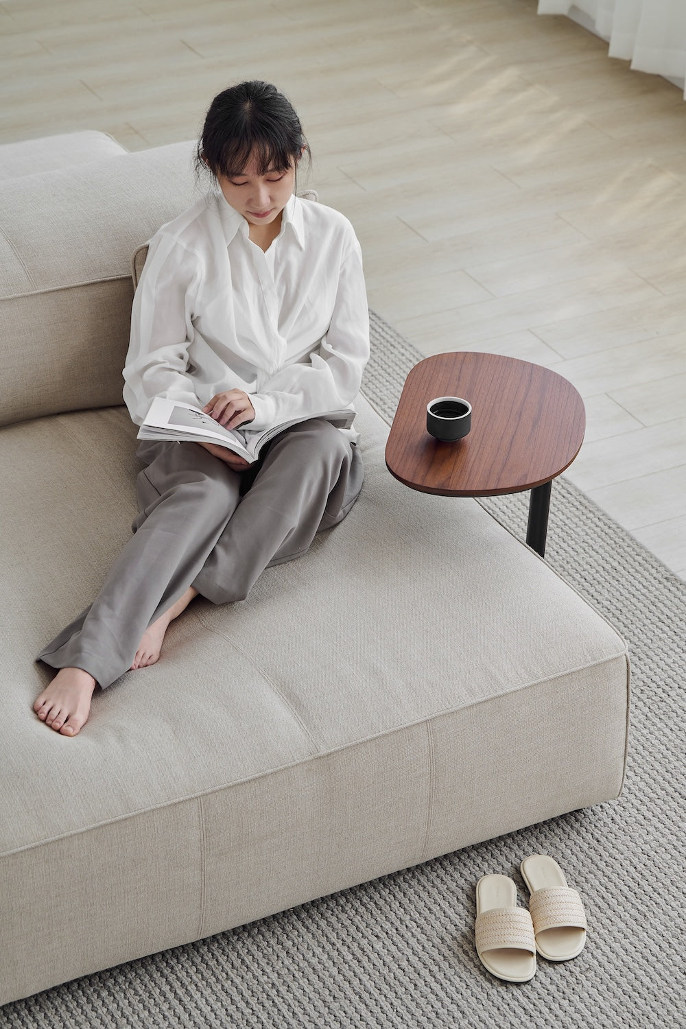 grado |  Almond Side Table 杏仁邊几