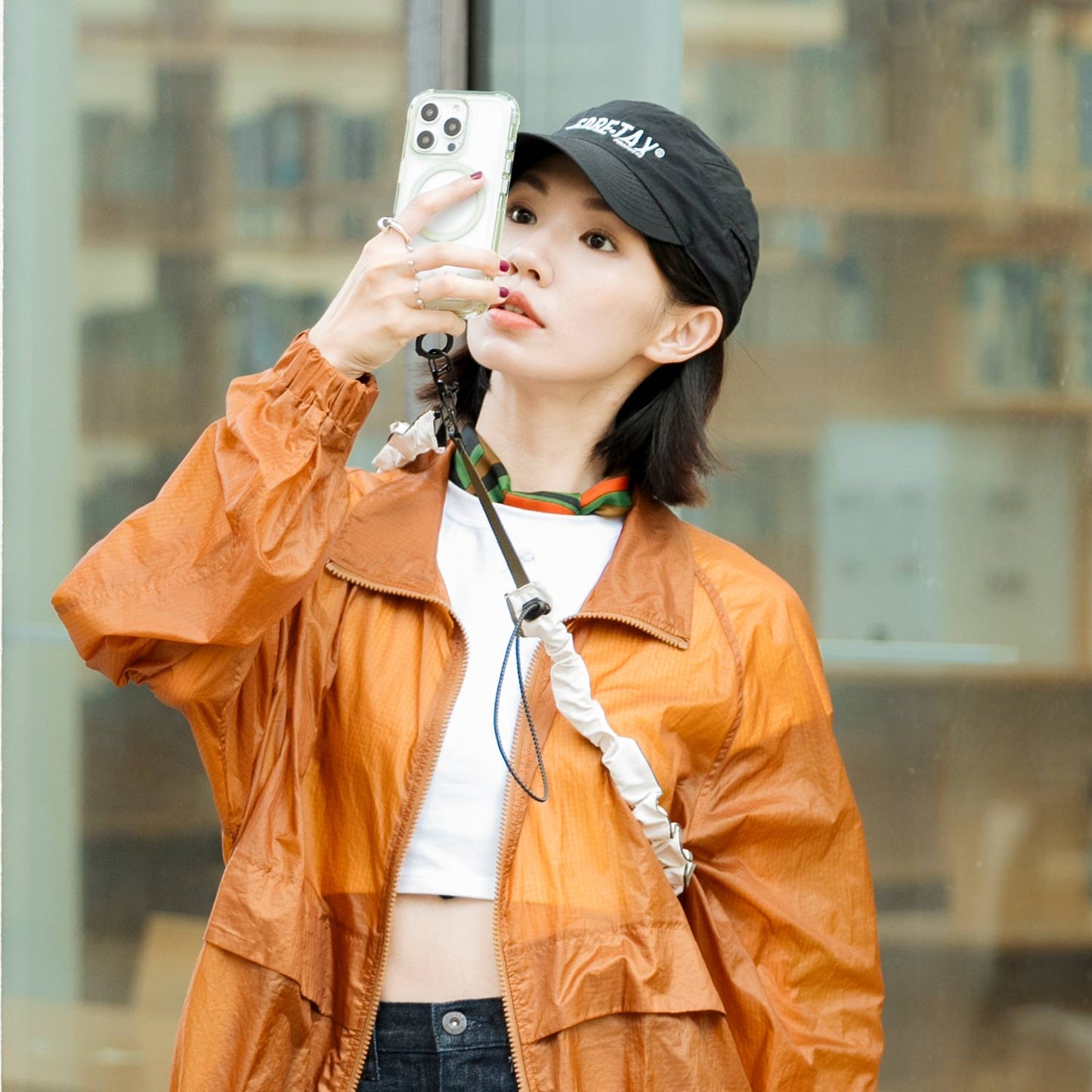 bitplay |  圈圈隨行背帶 黑可可