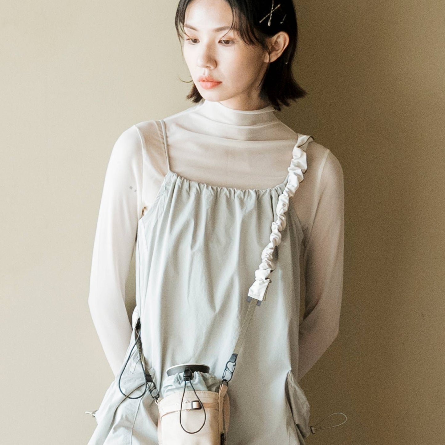 bitplay |  圈圈隨行背帶 黑可可