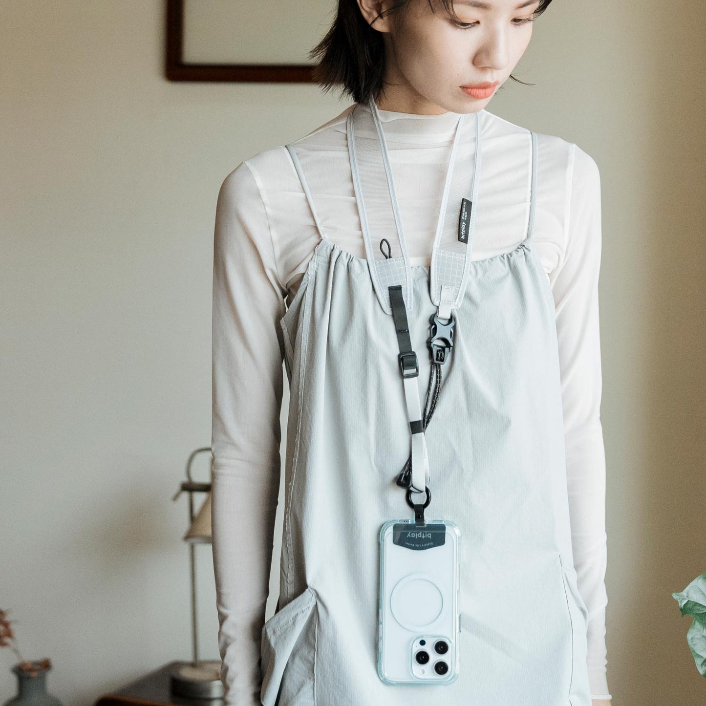 bitplay |  漫遊機能背帶 霧灰綠