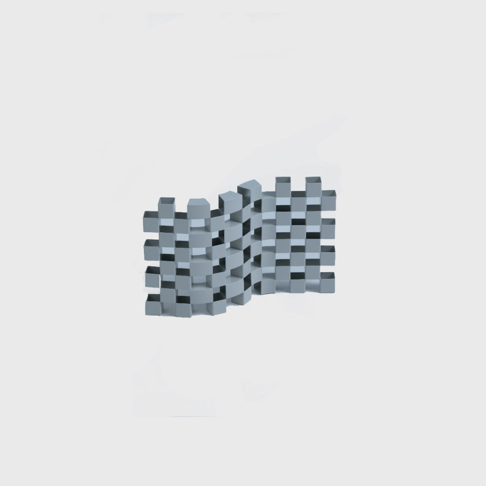 Kaiping Liu｜Sculptural Container Series - Cubes S (white)