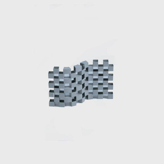 Kaiping Liu｜Sculptural Container Series - Cubes S (white)