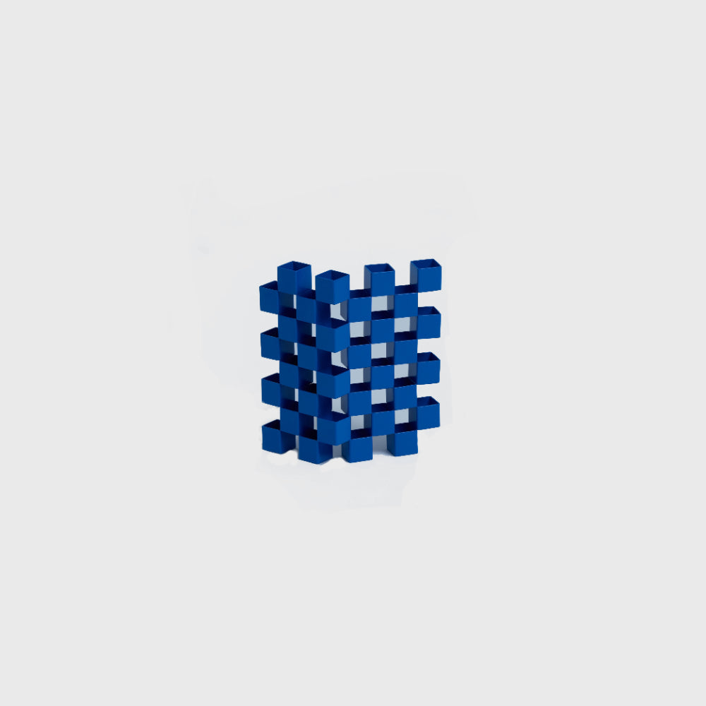 Kaiping Liu｜Sculptural Container Series - Cubes V (Blue)