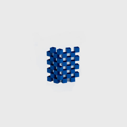 Kaiping Liu｜Sculptural Container Series - Cubes V (Blue)