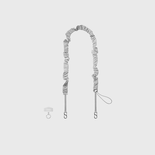 bitplay |  圈圈反光背帶 岩石灰