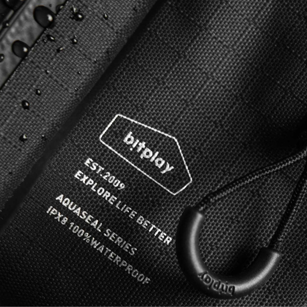 bitplay |  AquaSeal 全防水收納燈具包 0.5L 黑