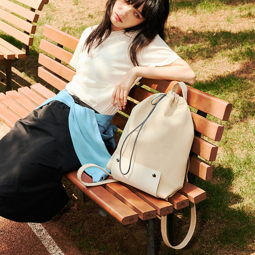 ITO | MYCENA BACKPACK 小傘菌折疊雙肩包 岩白