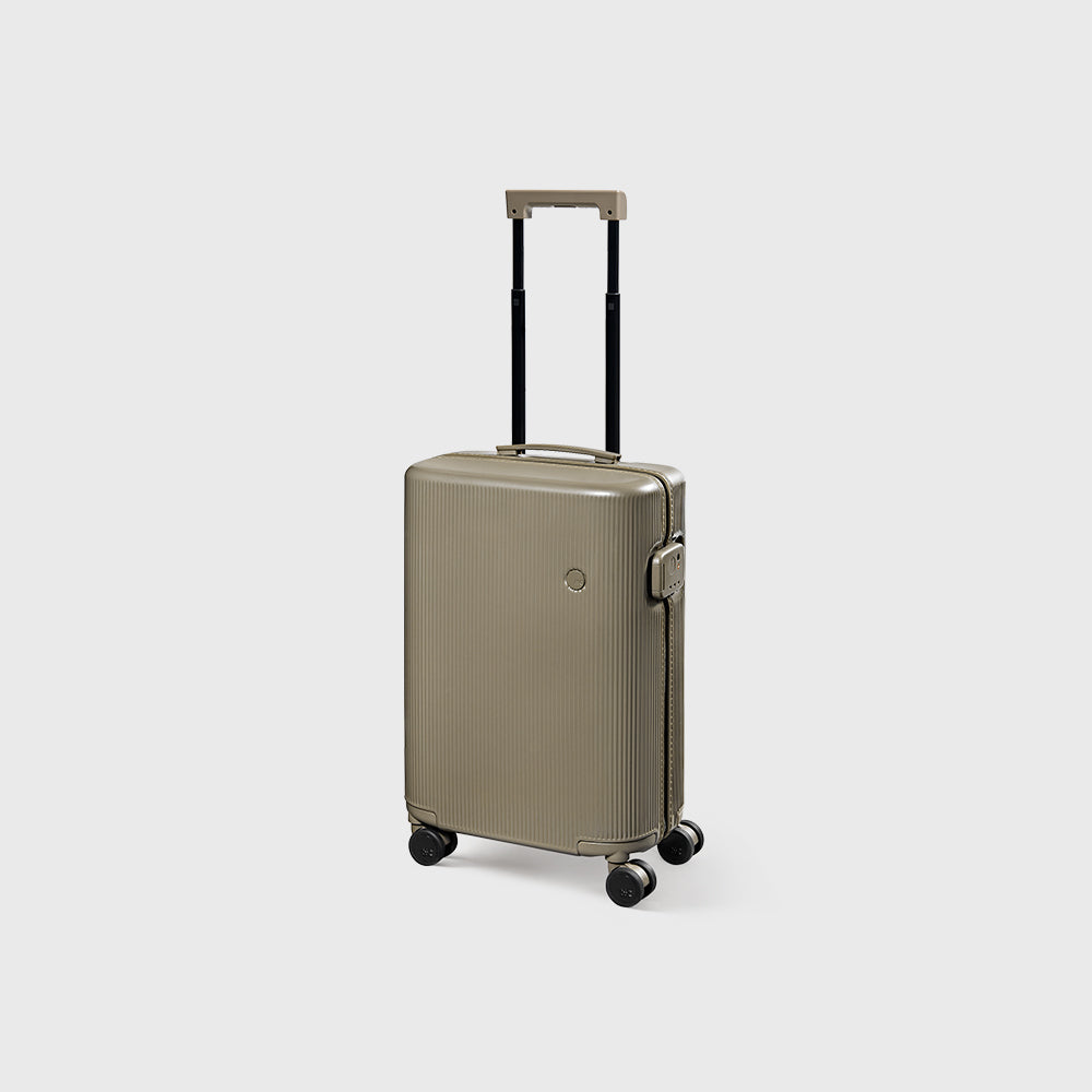 ITO |  PISTACHIO STRIPED 2 PLAIN GREY 開心果行李箱 平原灰