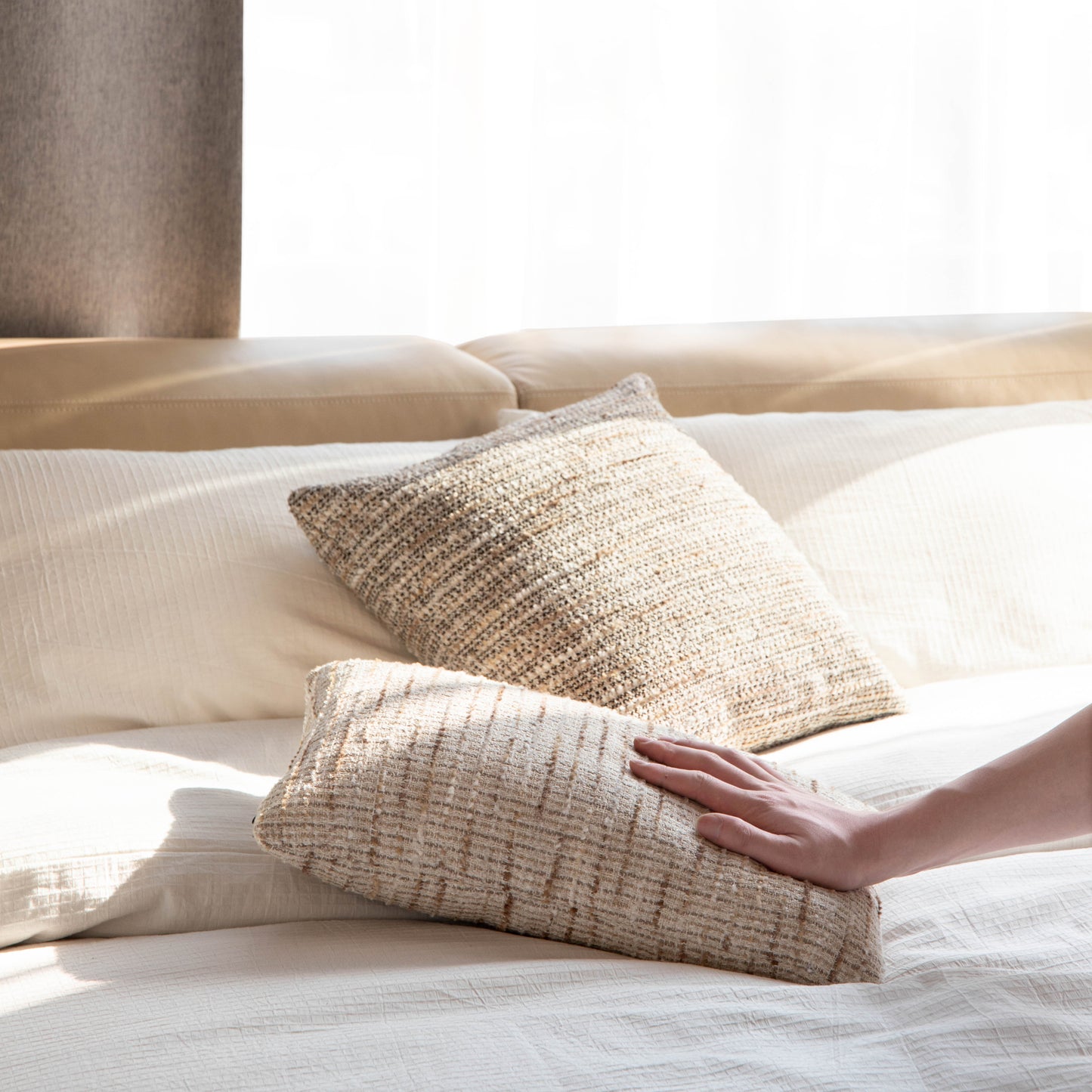 grado |  Camel Grace Cushion 香奢抱枕