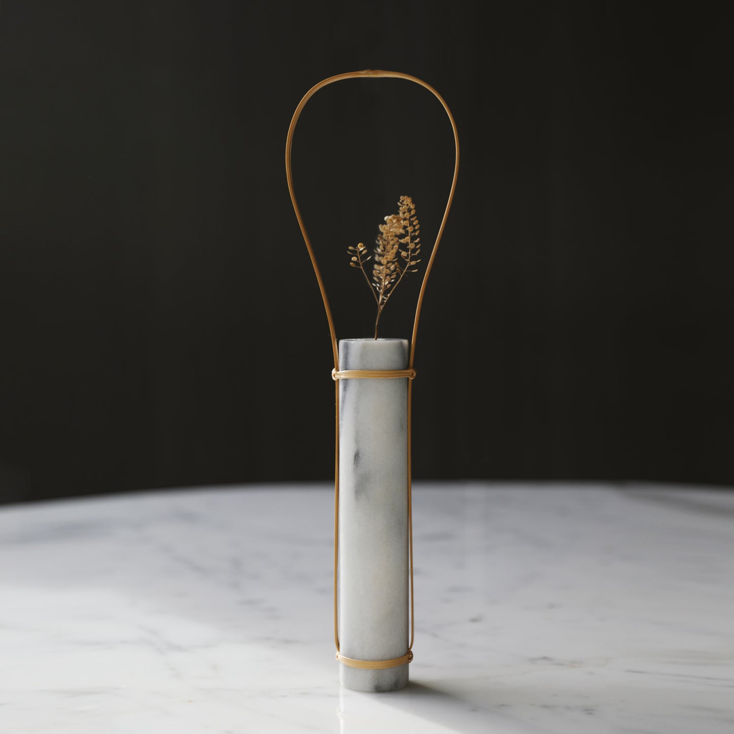 Essence Design & Craft | Bamboo-Marble Curve Vase 織器 花器