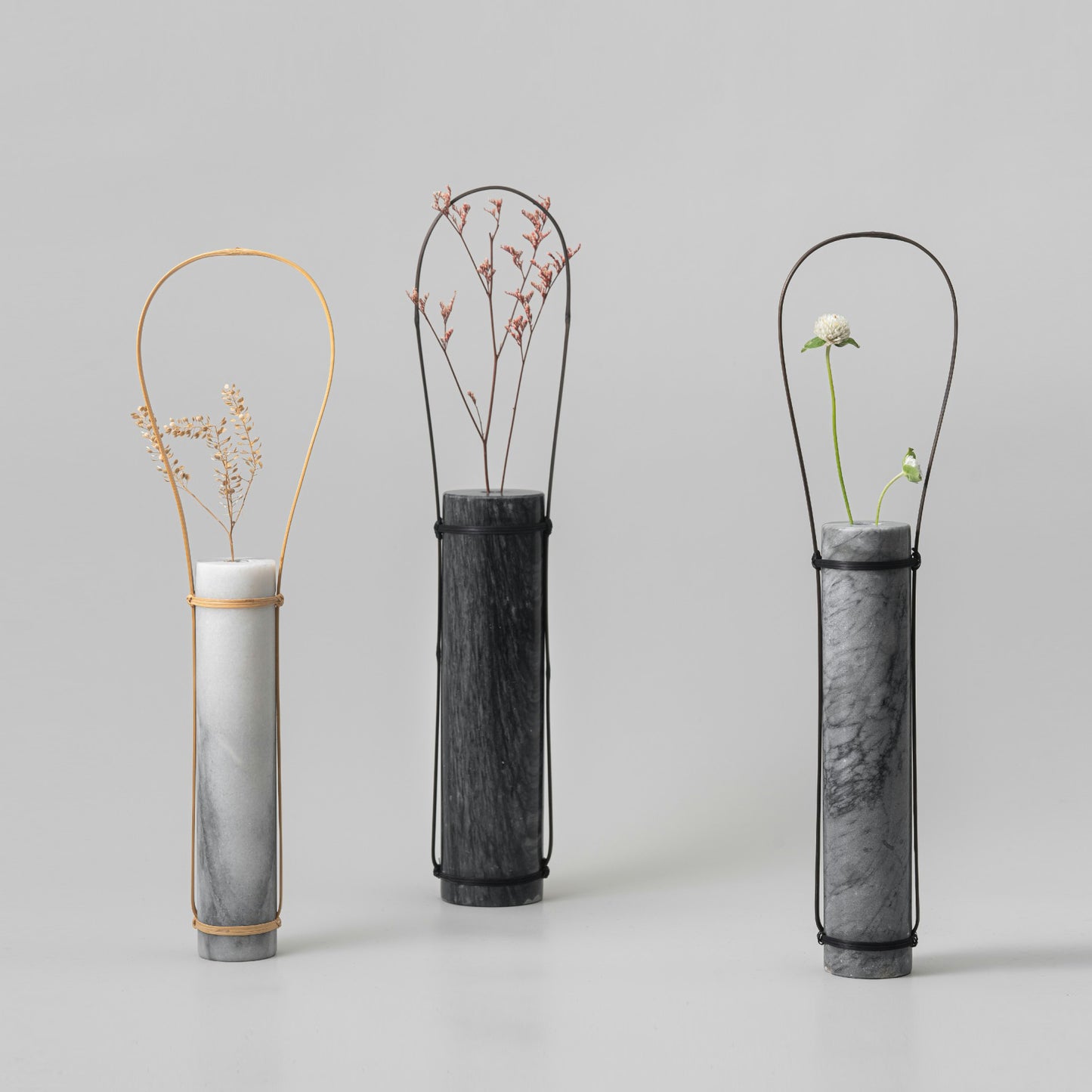 Essence Design & Craft | Bamboo-Marble Curve Vase 織器 花器