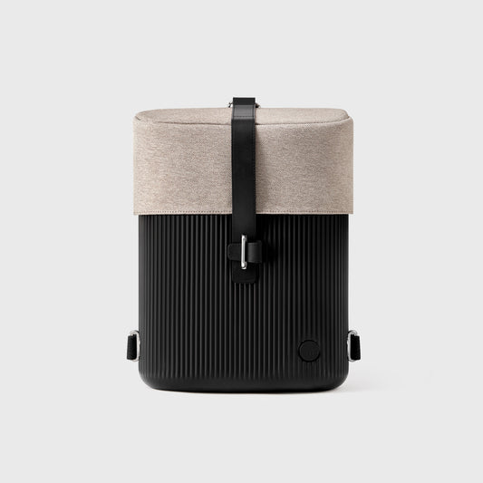 ITO |  PISTACHIO BACKPACK CHARCOAL 開心果硬殼後背包 炭黑